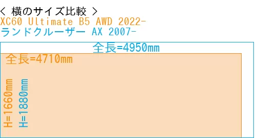 #XC60 Ultimate B5 AWD 2022- + ランドクルーザー AX 2007-